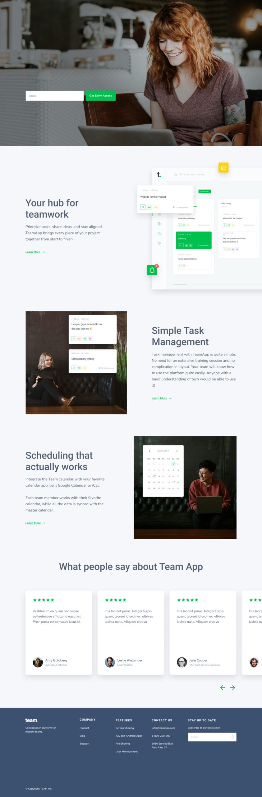 Figma Home Page Design