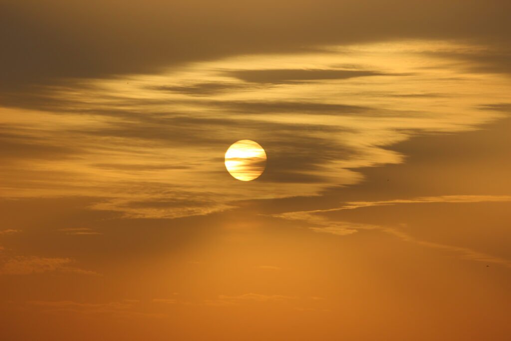 image of sunset captured by Jainish Soni